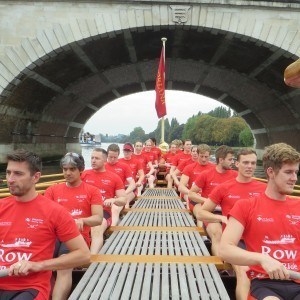 Kingston Rowing Club Members Rowing Gloriana