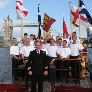 Royal Navy Reserve HMS President crew