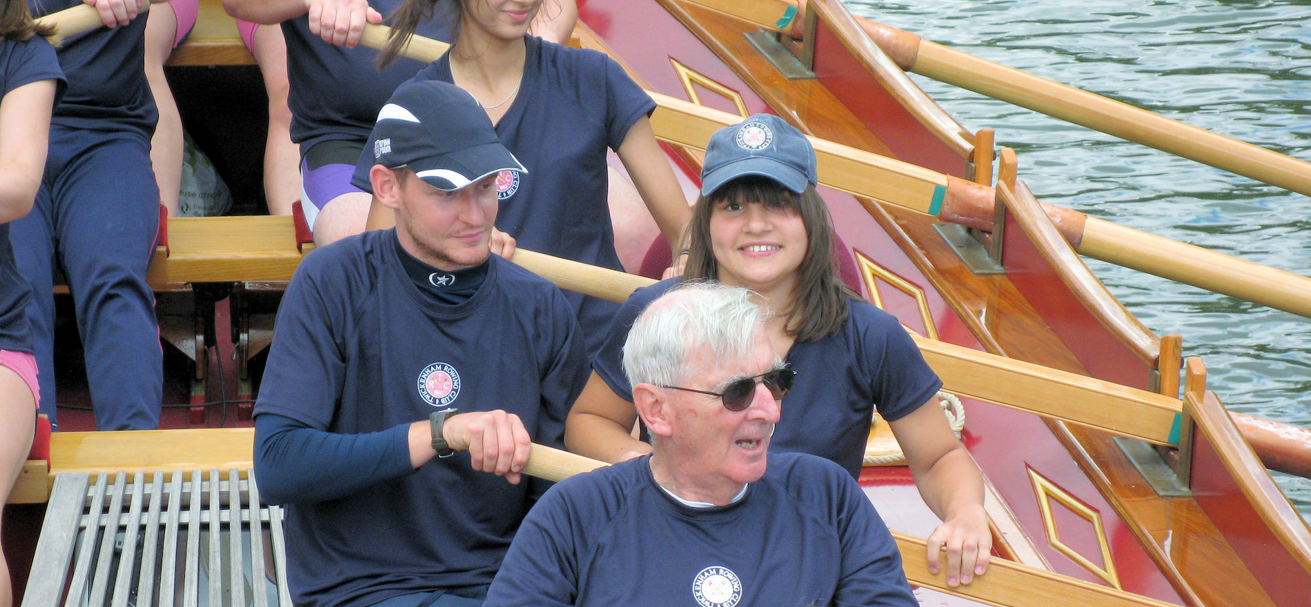 Helping those less able to row Gloriana