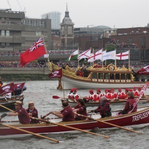 The City of London looks on