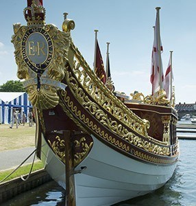 A view of the stern