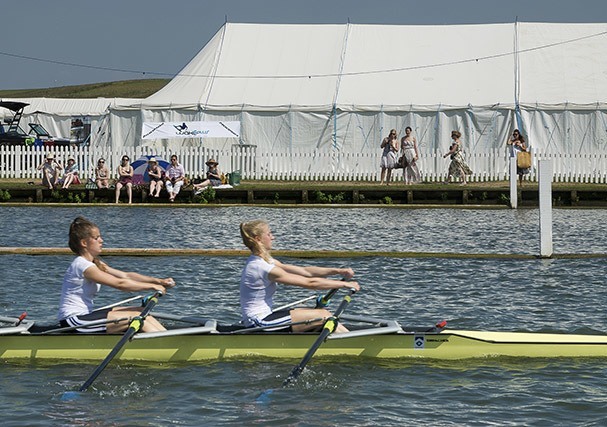 Women's double sculls at HRR
