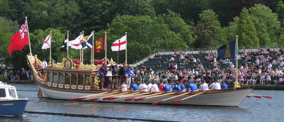 Henley Royal Regatta 2012 Olympian Crew Row Past