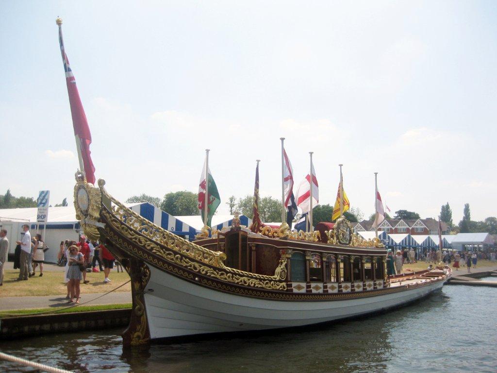 Gloriana at her HRR moorings