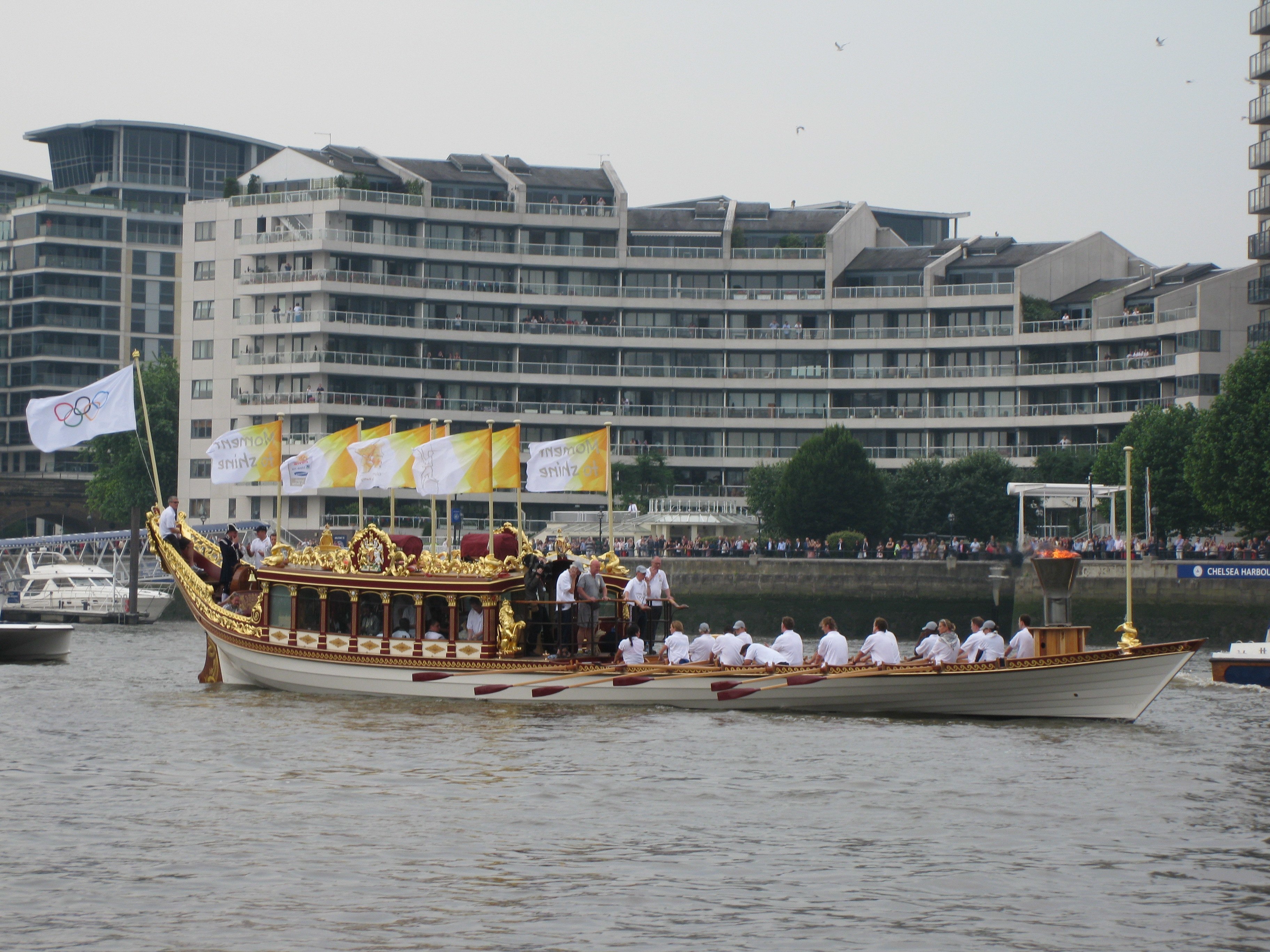 Leaving Chelsea Harbour