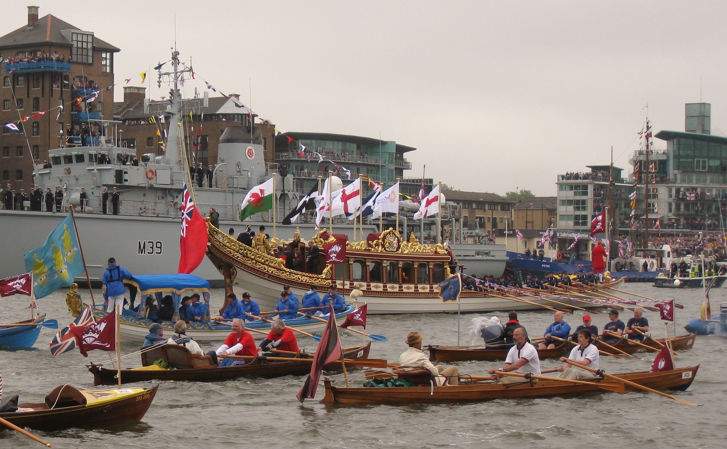 QRB passing Royal Navy