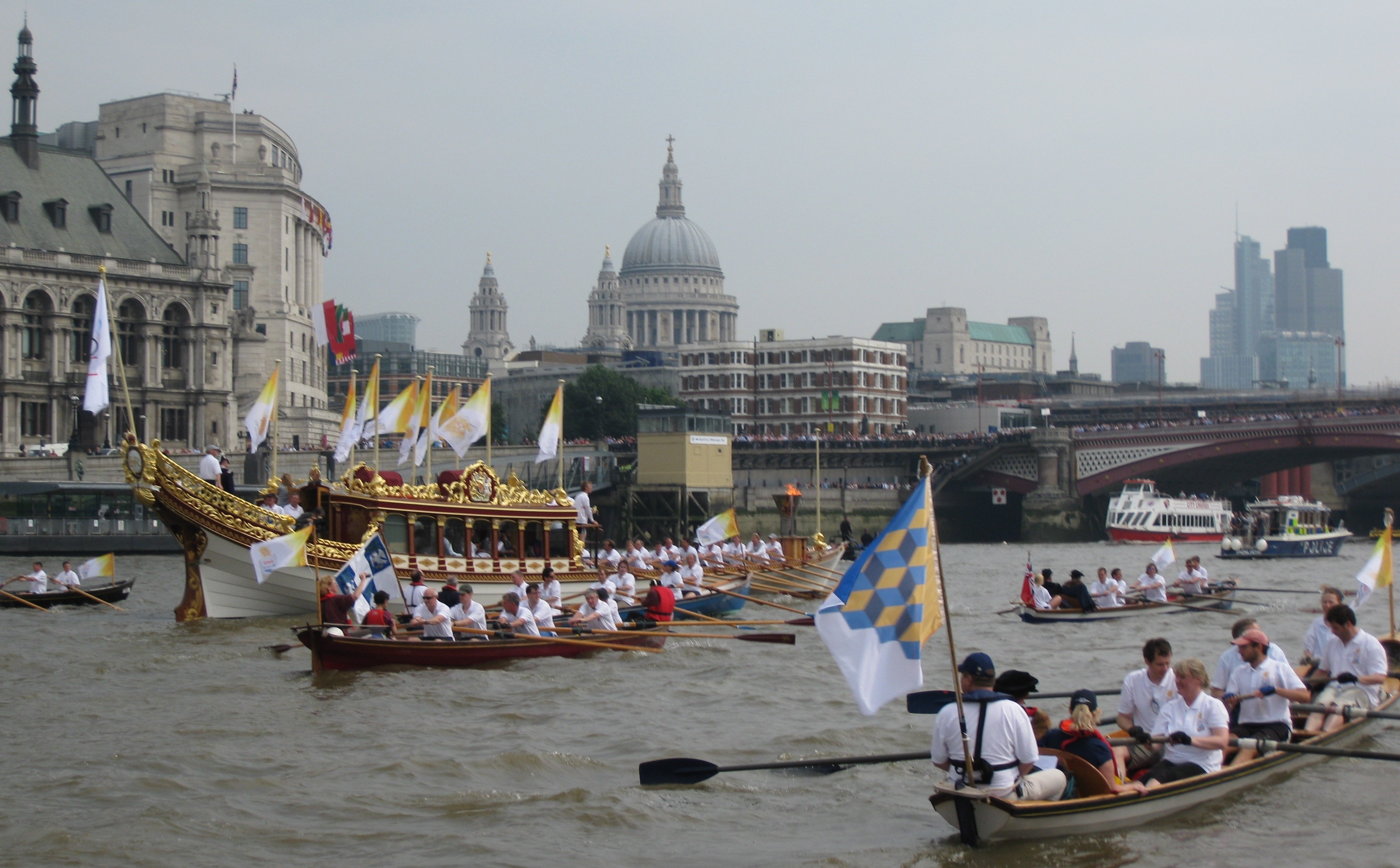 St. Paul's looks on