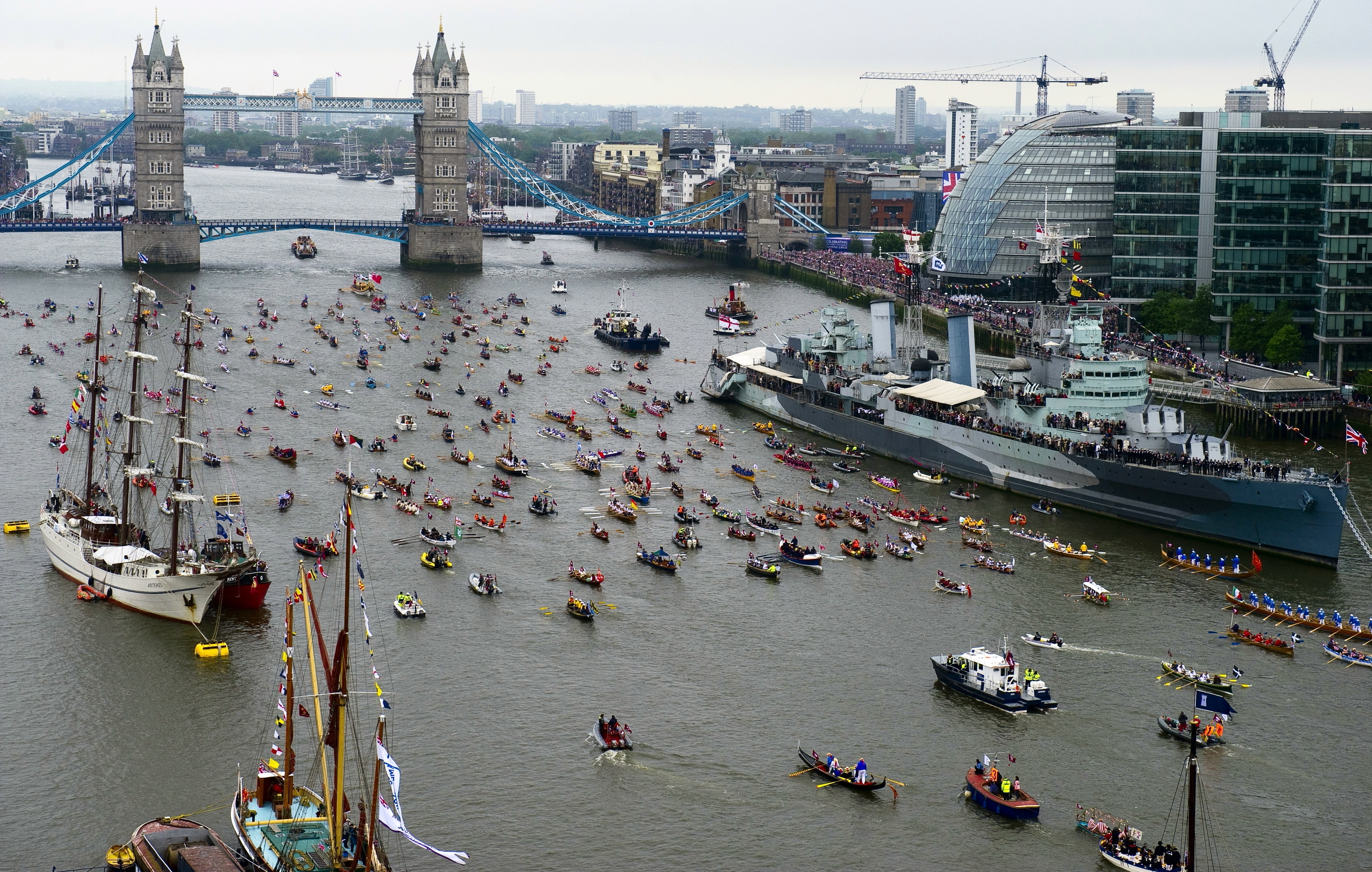 The Manpowered flotilla