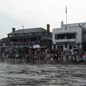 The Putney Embankment crowds