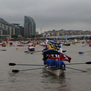 The waiting flotilla