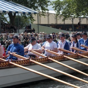 Past Olympian Crew Bow Side Gloriana Henley Royal Regatta 2012