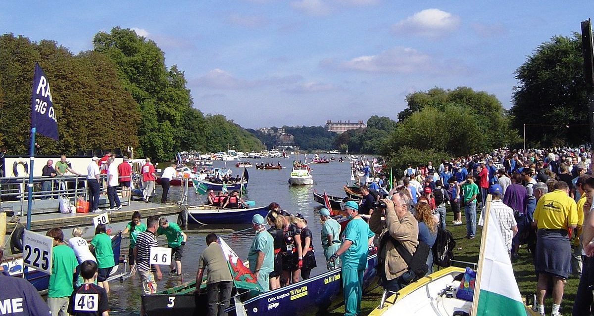 The Great River Race at Richmond upon Thames
